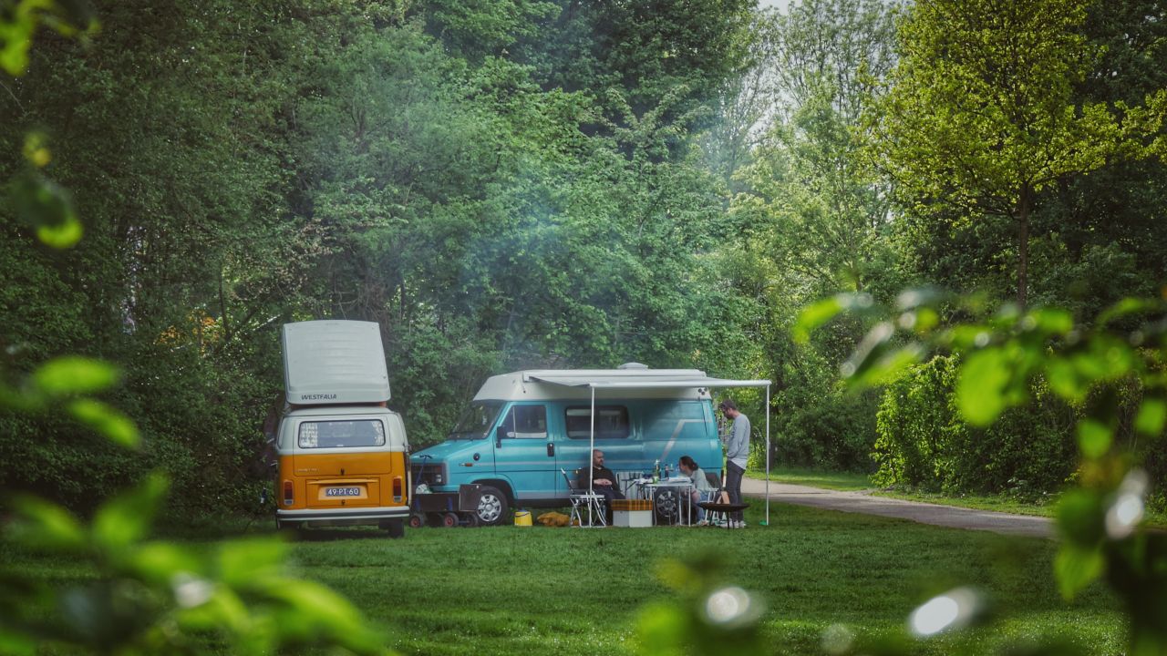 Camping de Lievelinge De Volkswagenbus Mr. Orange