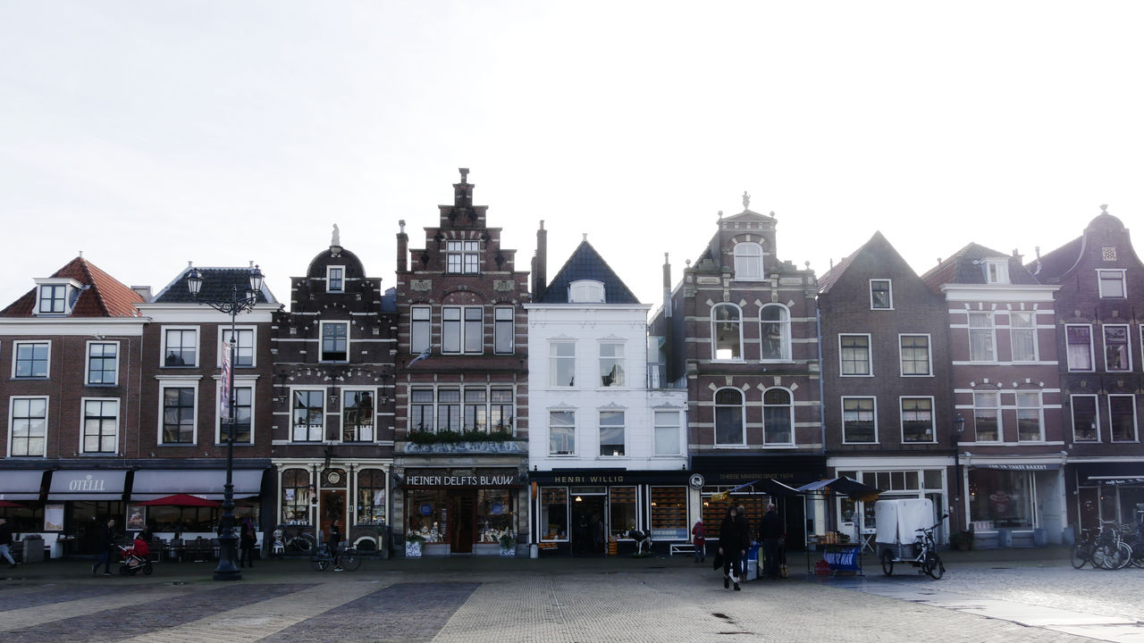 Delft stedentrip Grote Markt