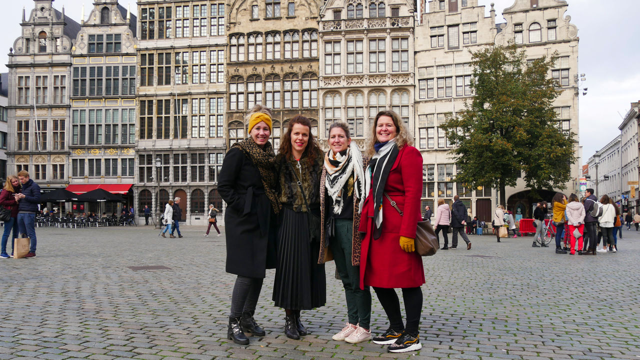 Antwerpen met vriendinnen