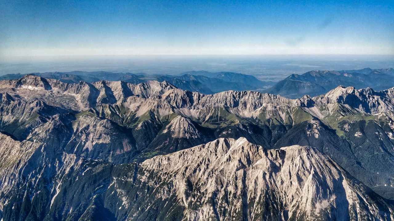 Zillertal Tirol Oostenrijk luchtfoto bergen 10