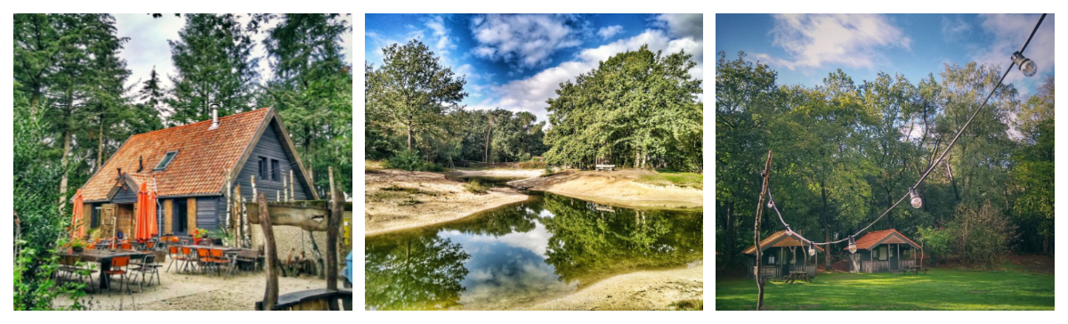 Charmecamping Hartje Groen en de Boshut