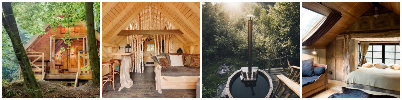 Les Cabanes de Rensiwez Ardennen Belgie