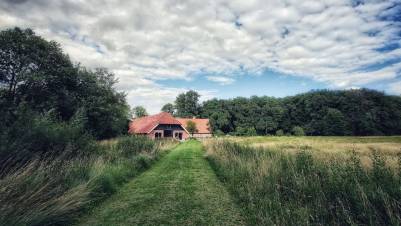 Huisjes op het platteland