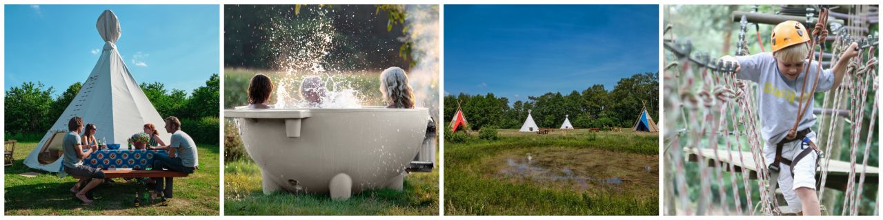 Camping de Wereld collage