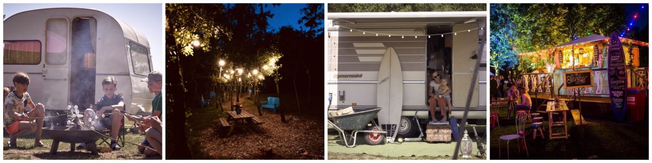 Glamping De Camphanen collage