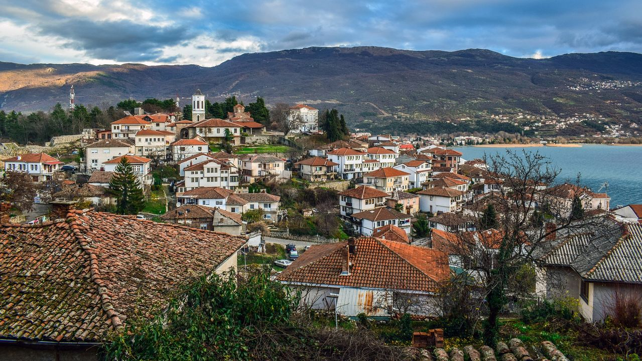 Noord Macedonie Meer van Ohrid