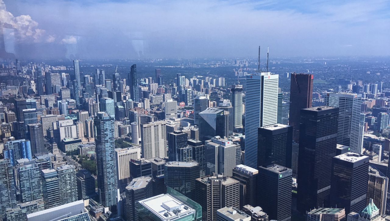 CN Tower Toronto view