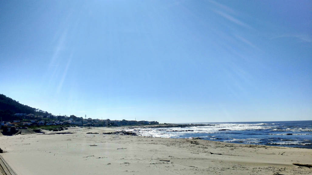 Caminha beach Portugal