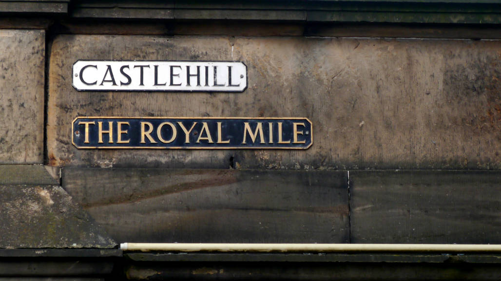The Royal Mile Edinburgh