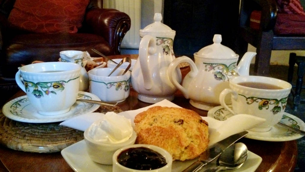 afternoon tea Lake District England 