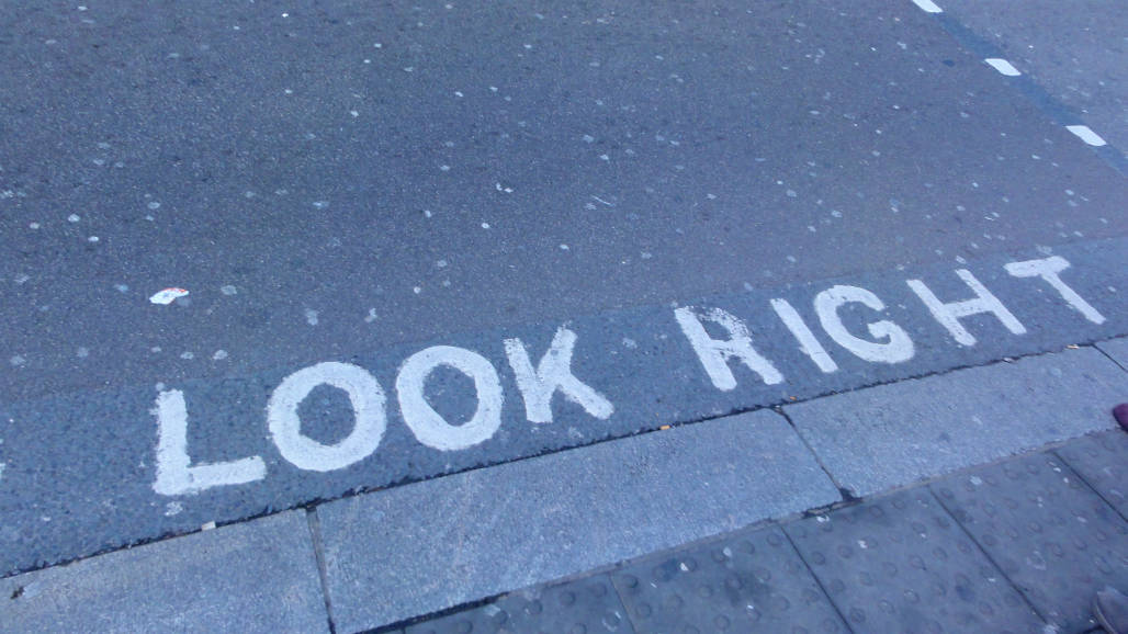 Look right stedentrip Londen