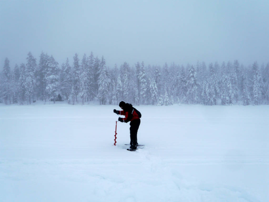 ijsvissen rovaniemi lapland