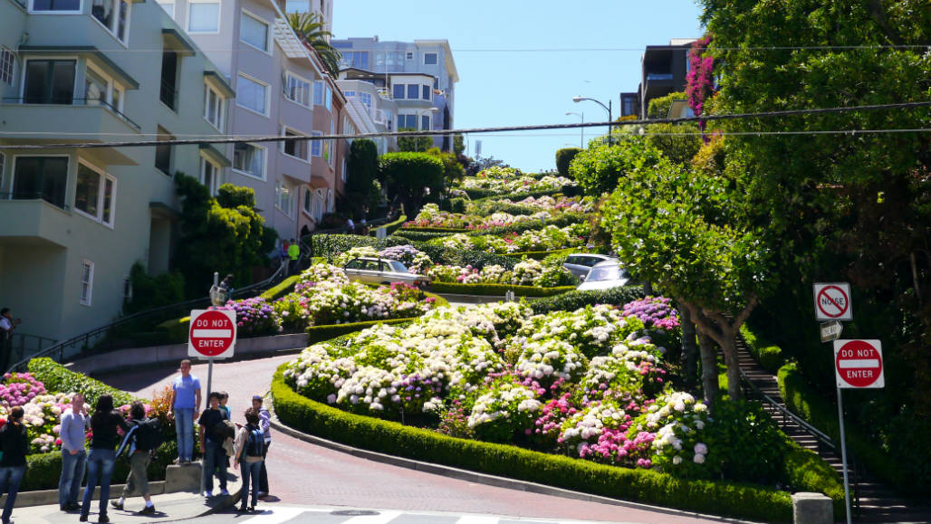 Steilste straat San Francisco