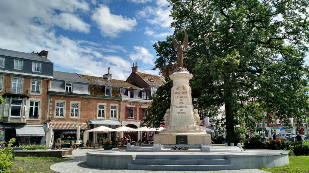 Ardennen Spa pleintje