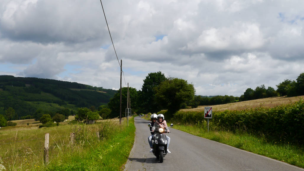 Ardennen Vespa huren2