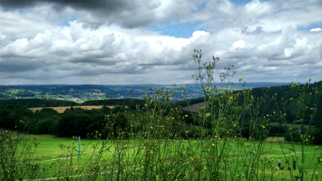 Ardennen natuur uitzicht