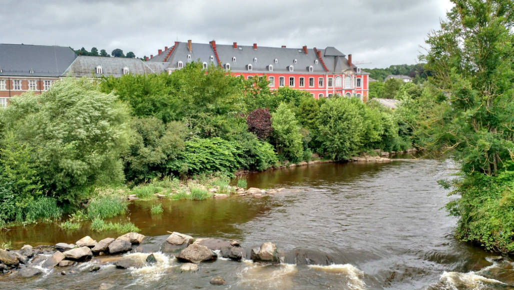 Ardennen rivier Stavelot