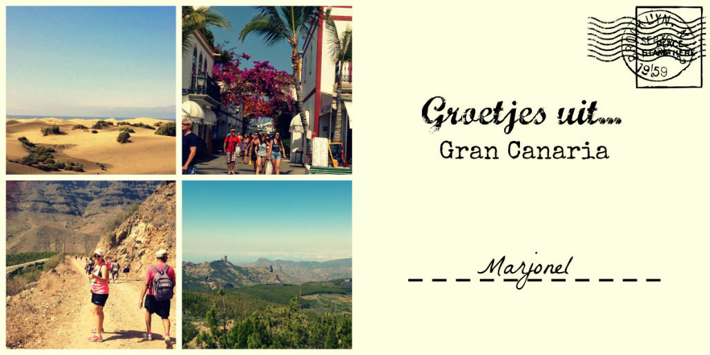 Groetjes uit Gran Canaria