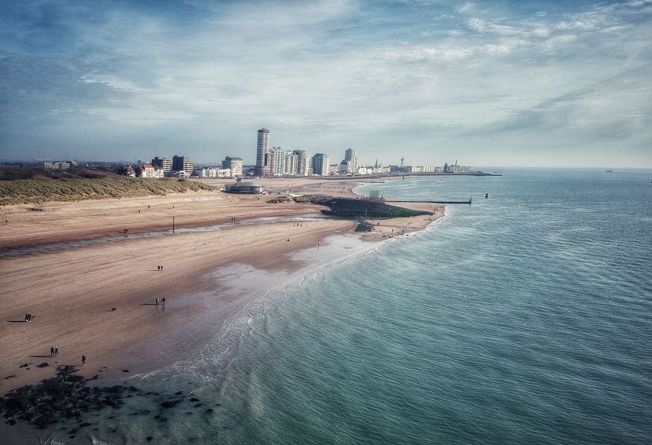 Vlissingen Drone Strand2