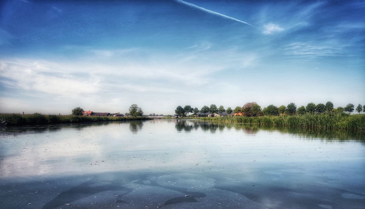 Buitengoed Ruysbos bootje varen slootjes