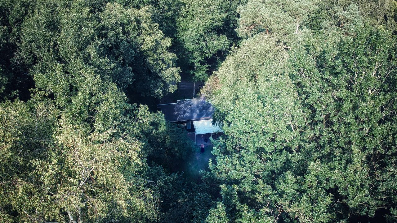 Camping In De Rimboe Huisje Blackbird drone