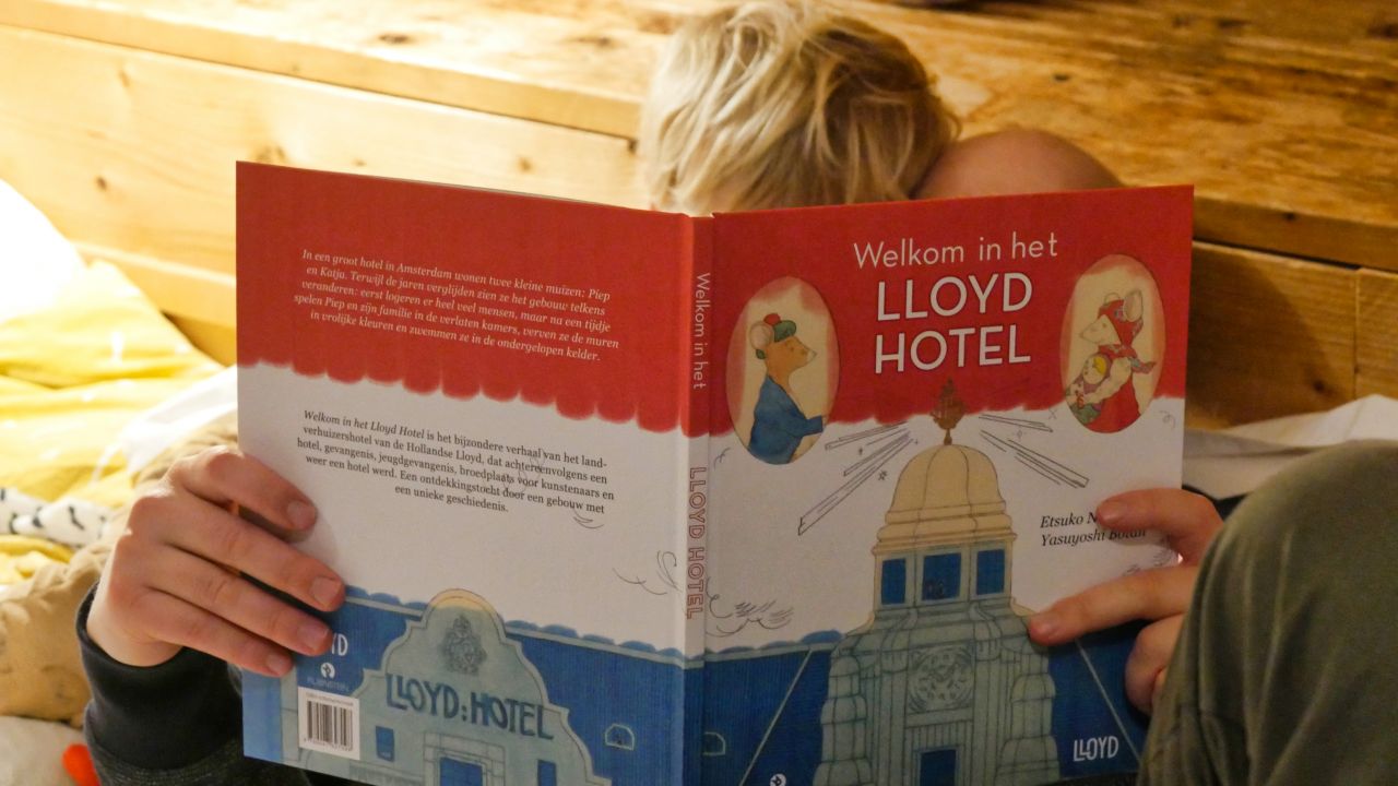 Lloyd hotel Amsterdam kinderboek