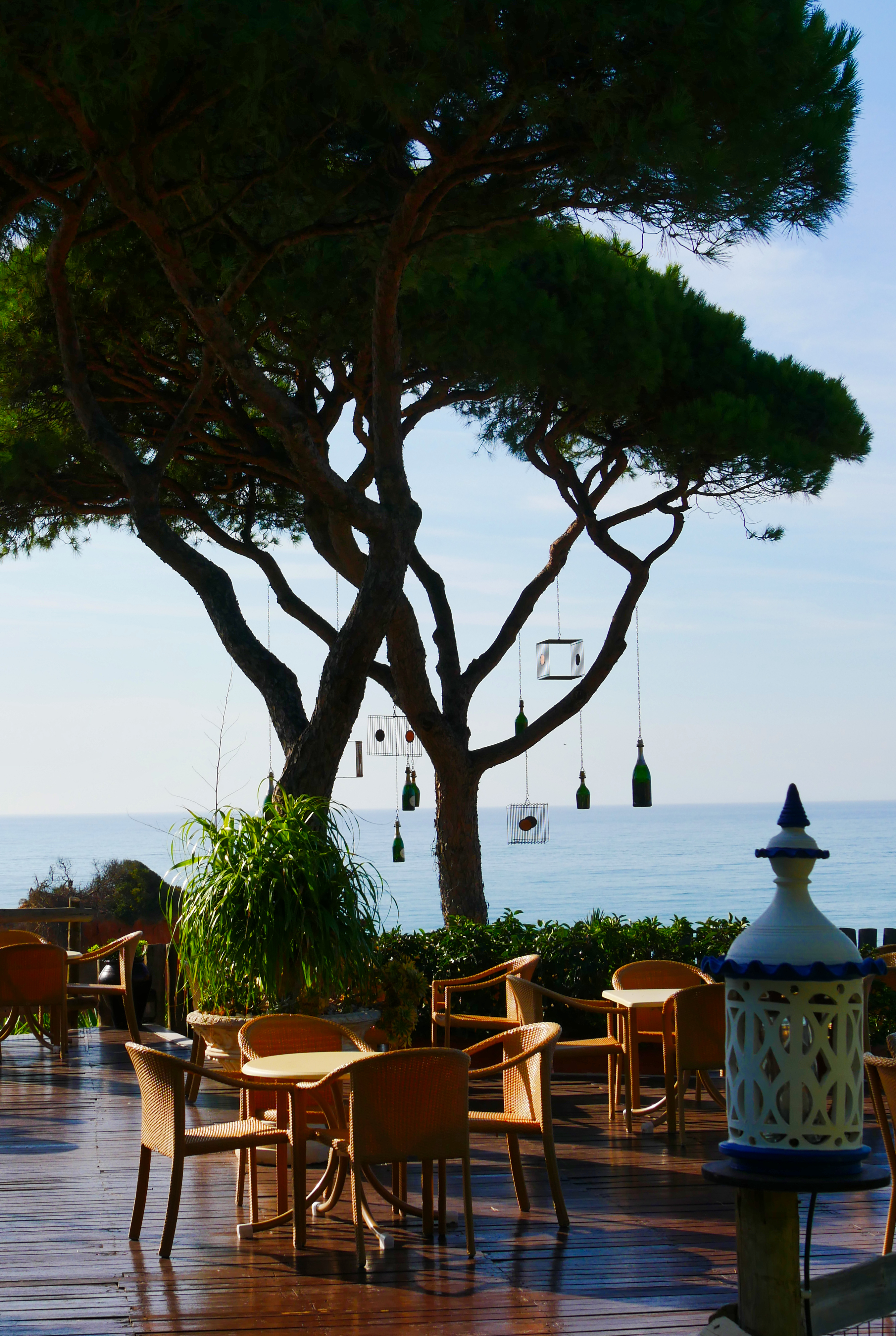 Pine Cliffs Resort Albufeira sunset champagne bar