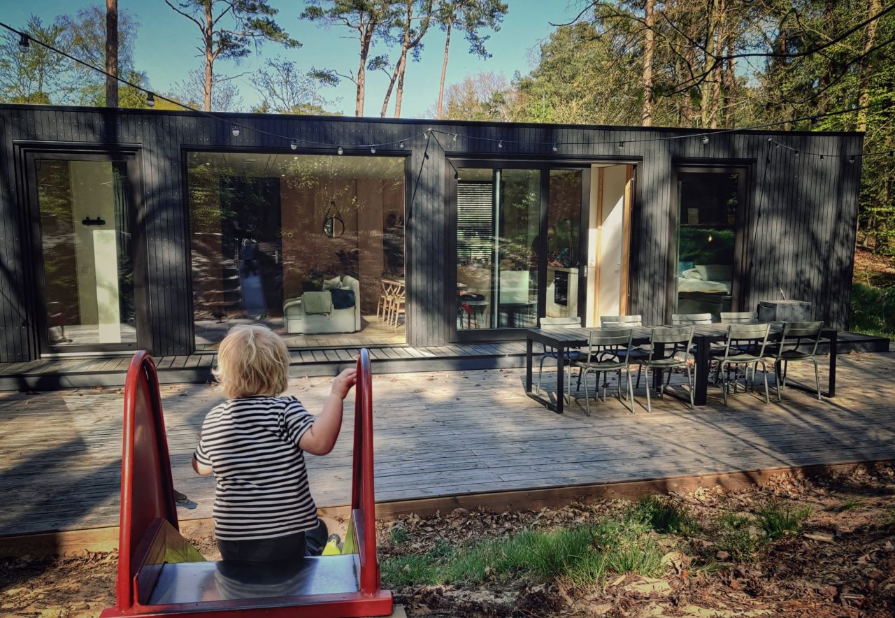 Bosvilla hygge Veluwe eigen speelbos12