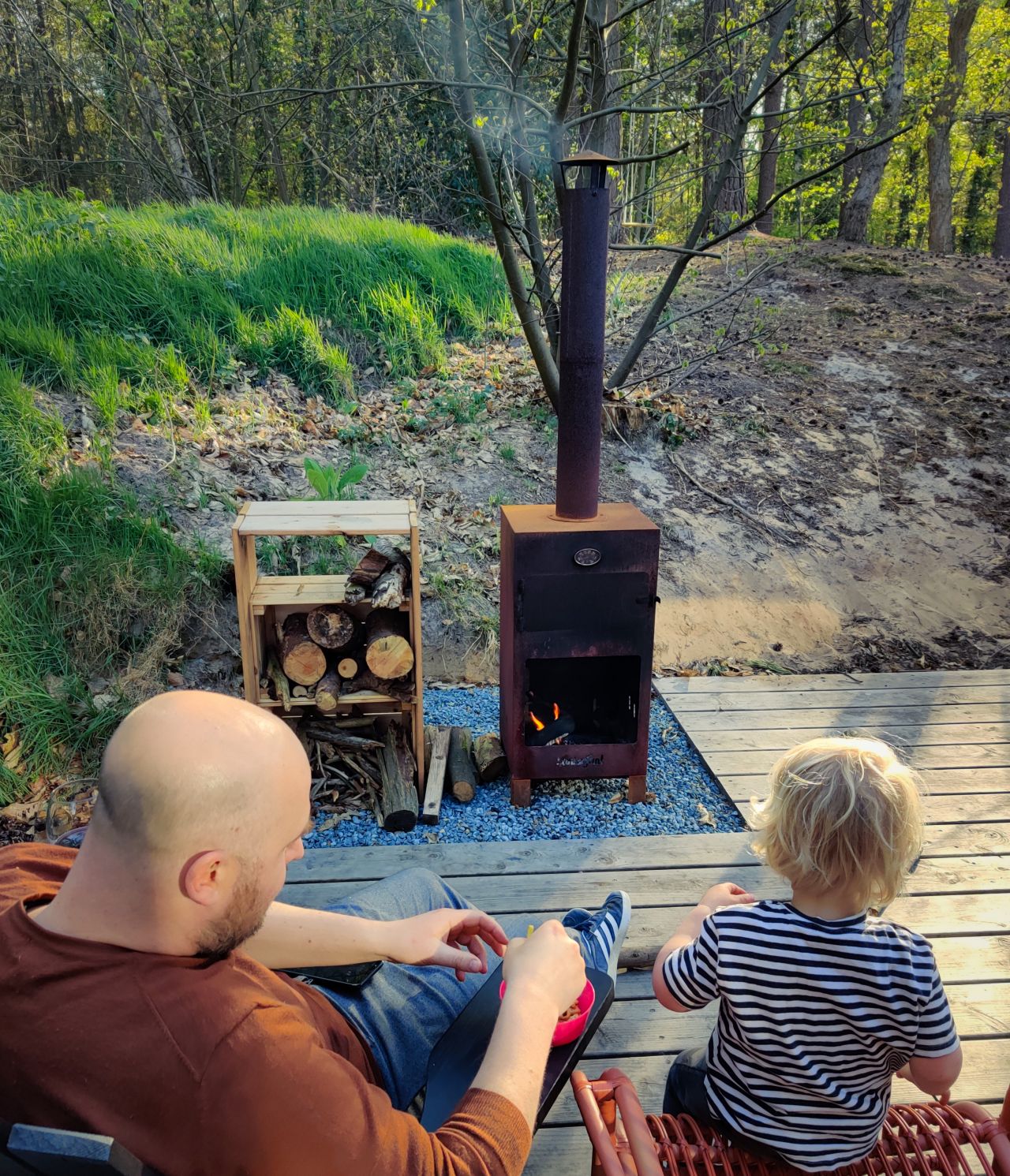 Bosvilla hygge Veluwe eigen speelbos16