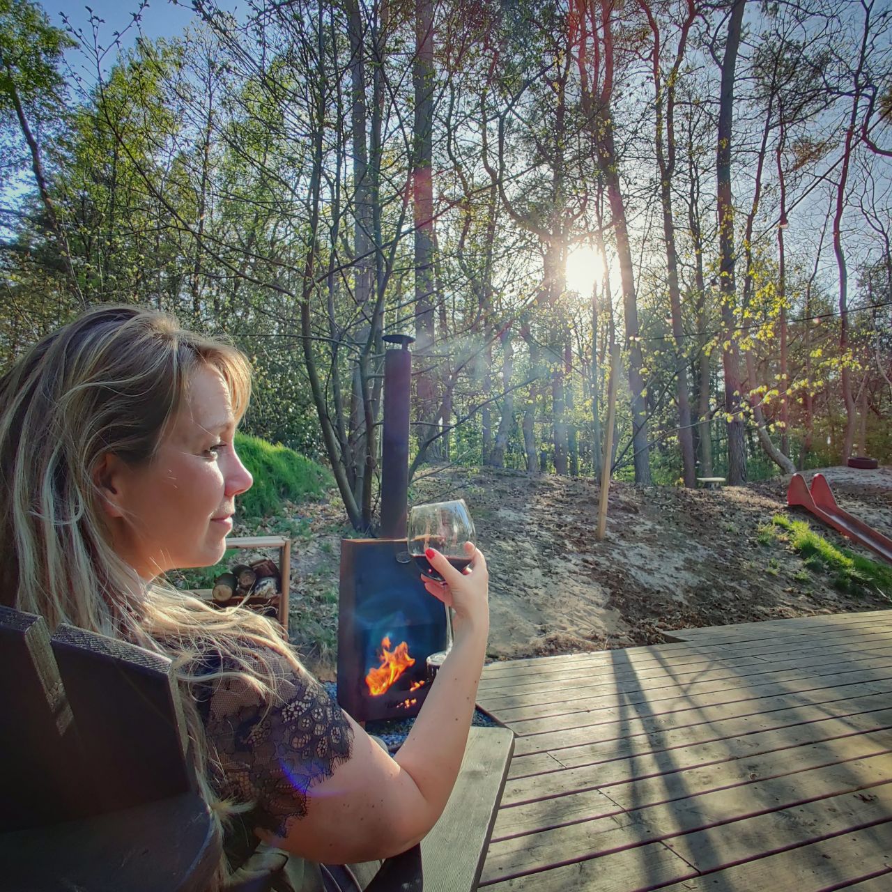 Bosvilla hygge Veluwe onthaasten