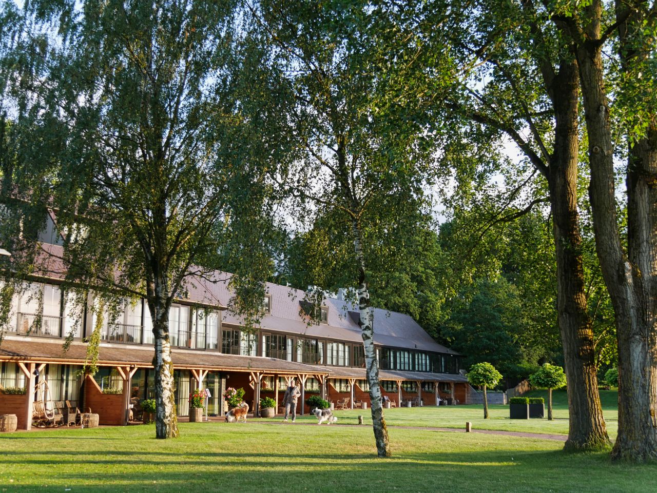 Hotel de Cantharel Apeldoorn uitzicht Veluwe