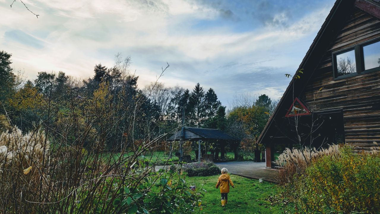 Huize Hulshorst Nunspeet Veluwe tuin