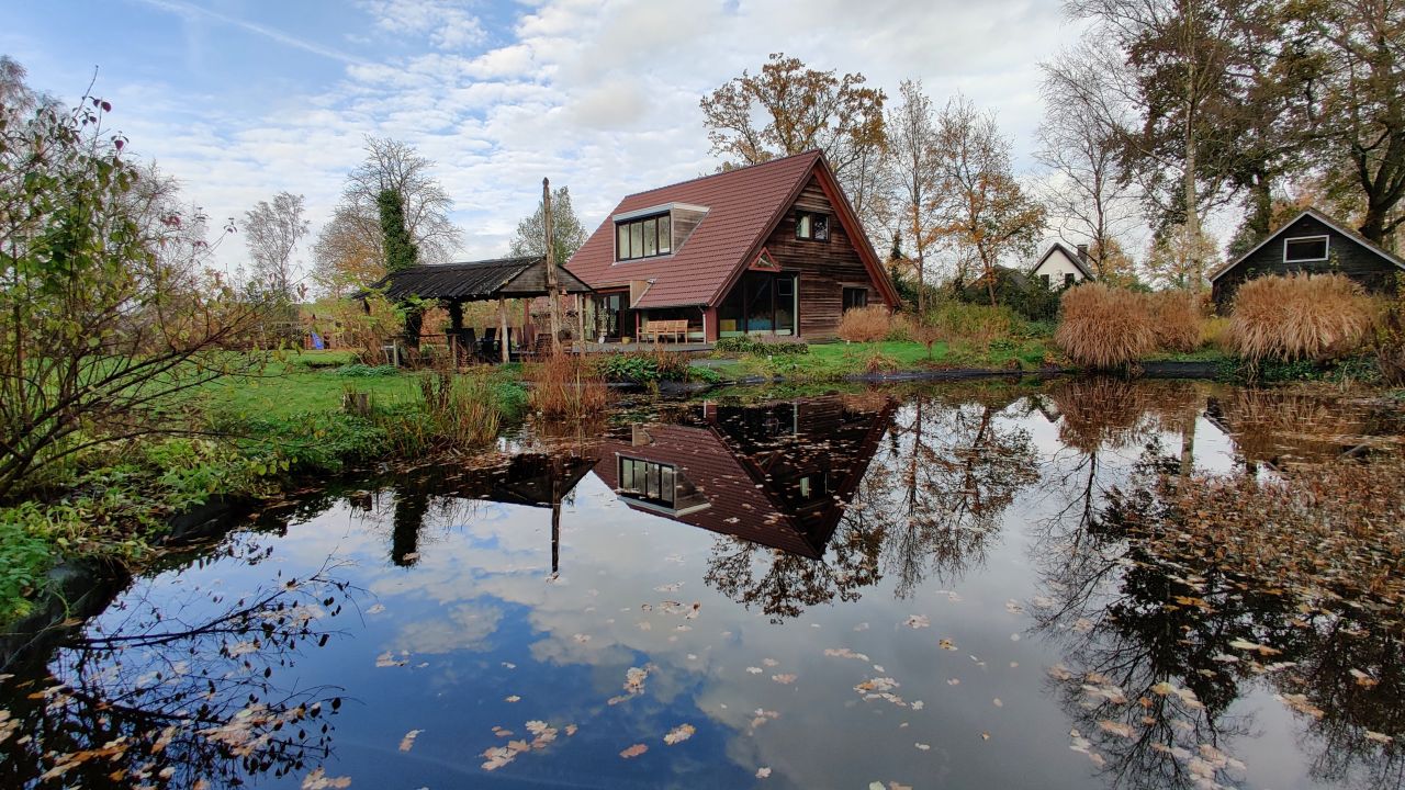 Huize Hulshorst Nunspeet Veluwe zwemvijver