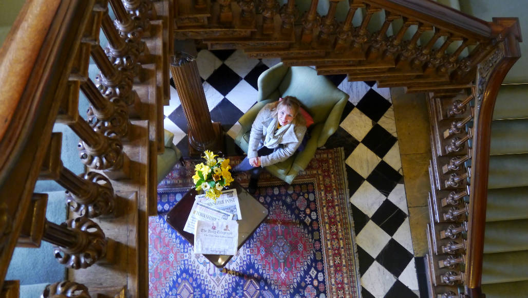 Middlethorpe Hall and Spa stairs