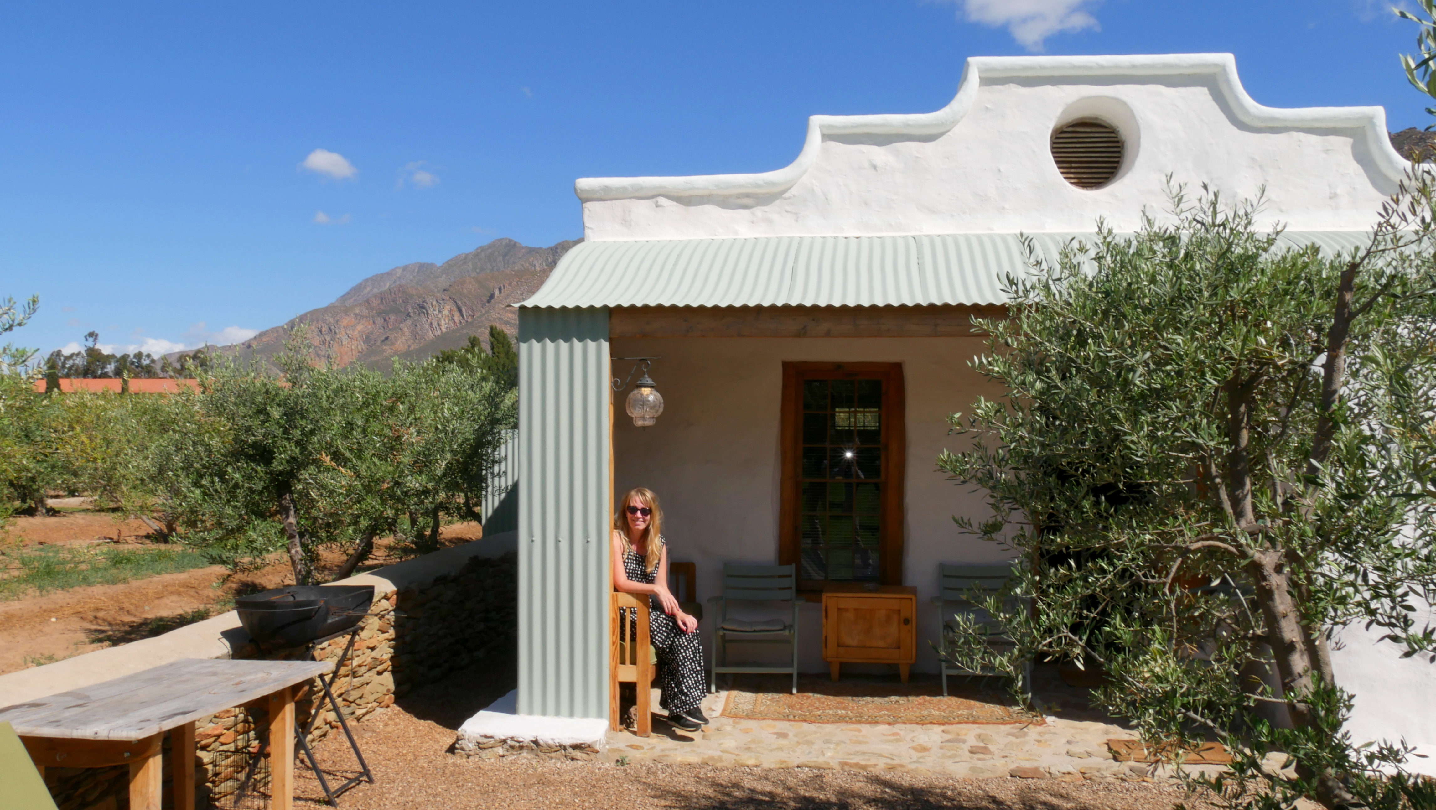 Olive Stone Farm Montagu outside cottage2