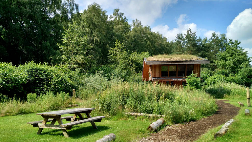 Veluwse zwerfhut natuurhuisje Veluwe