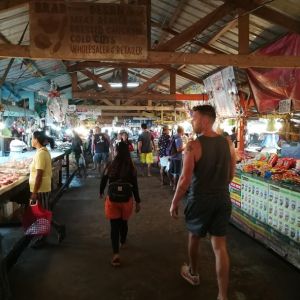 Foto markt coron